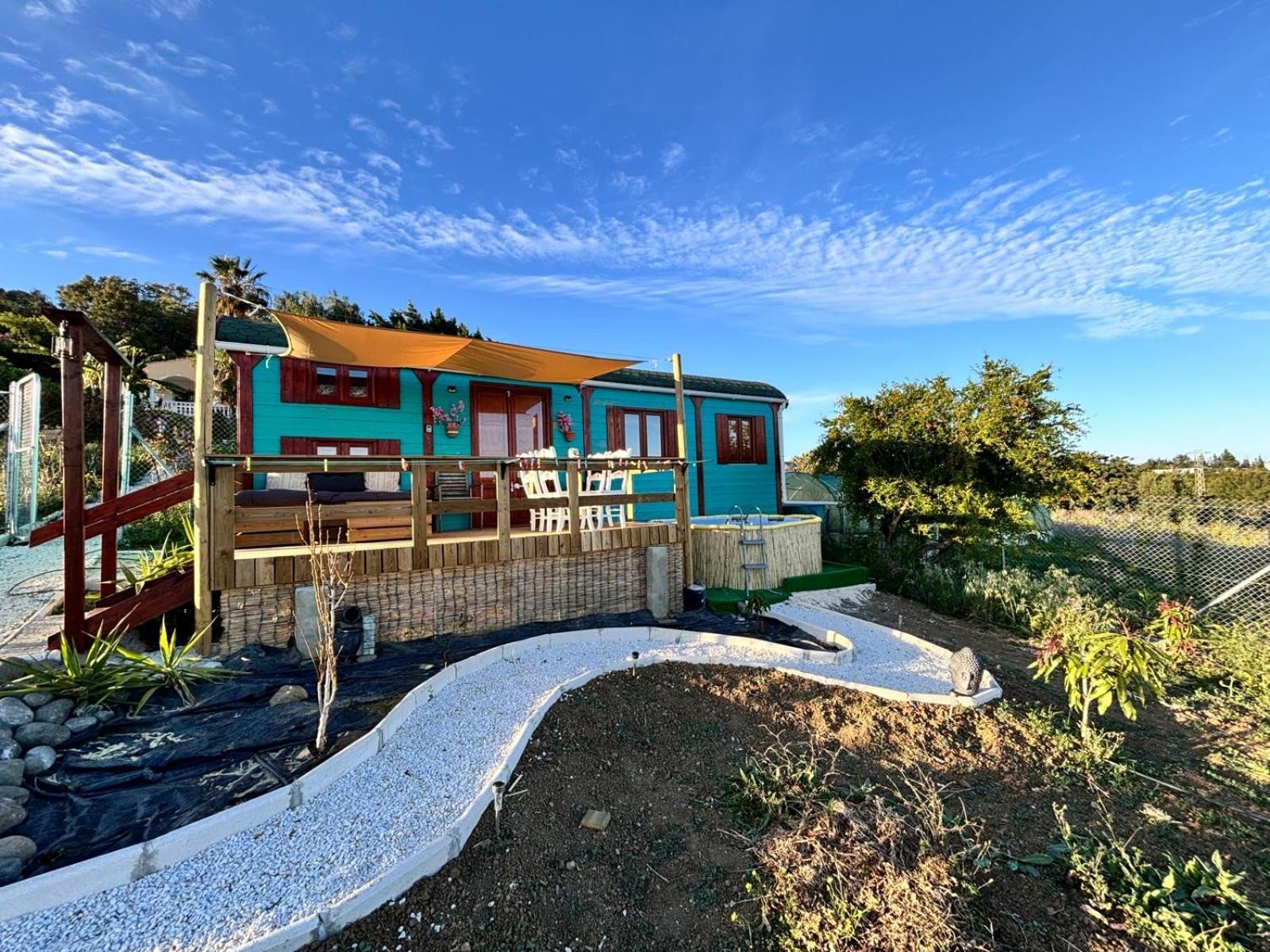 Vintage Chalet With Stunning Vieuws Estepona Esterno foto